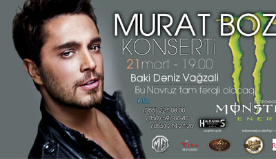 Murat Boz Bakıda möhteşem konsert verib