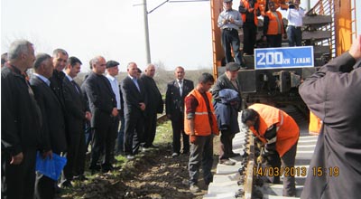 Bakı Böyük Kəsik yolunun 200-cü kilometri əsaslı təmir olunub