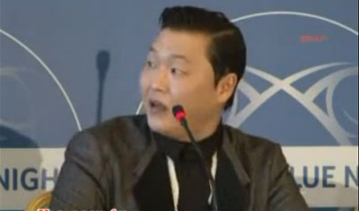 PSY Türkiyədə verilən suala təəccübləndi