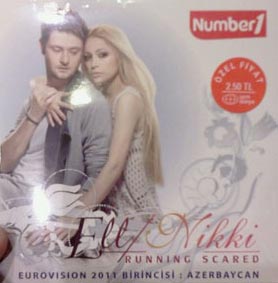 Eldar və Nigarın Türkiyədə diski 2.50 türk lirəsinə satışa çıxarılıb