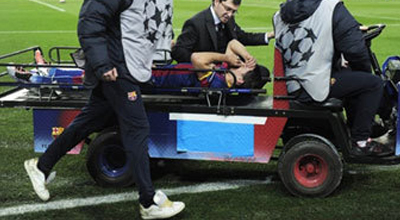 Barselonanın futbolçusu xəstəxanalıq oldu