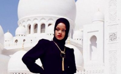 Rihanna hicab bağladı
