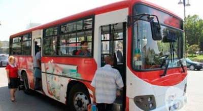 Bakıda avtobus sürücüləri dünyanın ən müasir texnologiyasına kələk gəlir