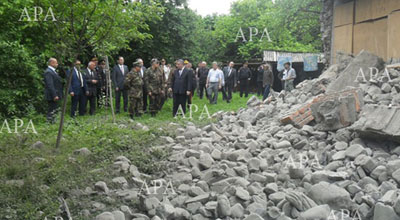 Kəmaləddin Heydərov Zaqatalada tam söküləcək evlərin sayını açıqladı