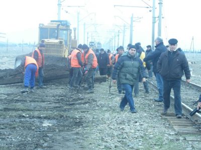 Fevralda Bakı-Böyük Kəsik dəmir yolunun 10 km-i təmir olunacaq