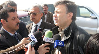 Hüseynqulu Bağırov ağac əkdi