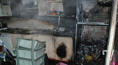 Bakıda evdə partlayış olub: 1 ölü, 3 yaralı