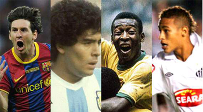 Pele Maradona və Messiyə sataşdı