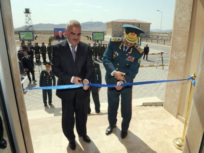 Naxçıvanda yeni inşa olunmuş sərhəd zastavası istifadəyə verilib .