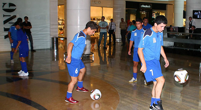 "Park Bulvar"da futbol həyacanı