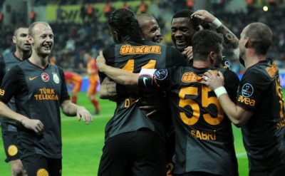 Qalatasaray Kayserispor klubuna 4 qol atdı