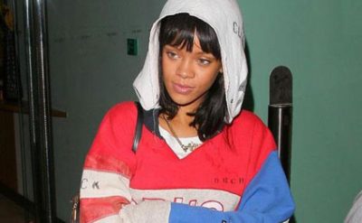 Makiyajsız Rihanna - Şekil