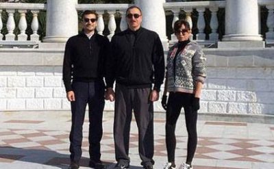 İlham Əliyev və xanımı Mehriban Əliyeva Soçidə