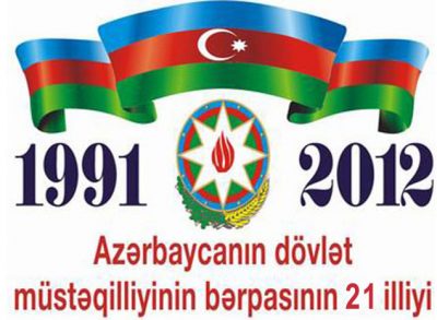 Azərbaycan dövlət müstəqilliyinin 21 illiyini qeyd edir