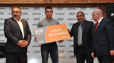 Mərakeşli futbolçu xoşbəxtdir