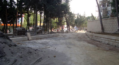 Heydər Əliyev parkı yenidən qurulur