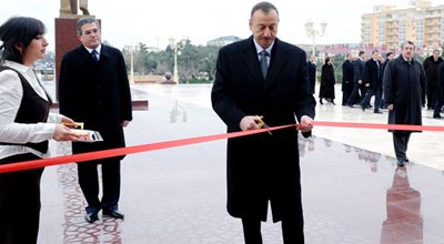 Qaradağda müasir tikinti materialları zavodu açılıb