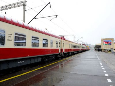 Azərbaycanda dəmiryol xəttinə dünya standartlarına cavab verən yeni qatar buraxılacaq