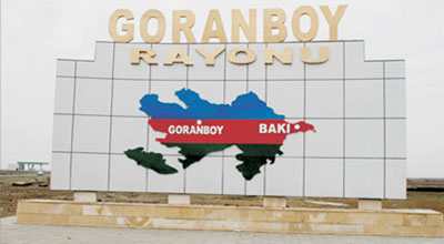 Goranboyun döyüş bölgəsinə yaxın kəndində məktəb binası təmir edilir