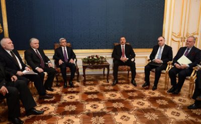 İlham Eliyev ve Serj Sarkisyan görüşünün teferrüatları