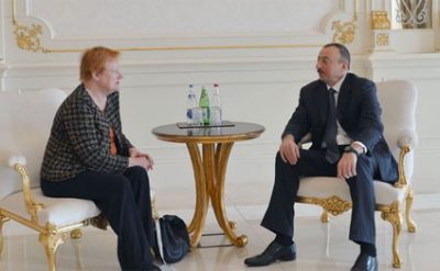 İlham Əliyev keçmiş dövlət başçılarını qəbul edib