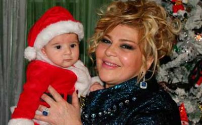 Metanet İsgenderli 3 aylıq nevesi ile - Şekiller