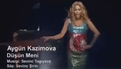 Aygün Kazımova - Düşün məni klibi