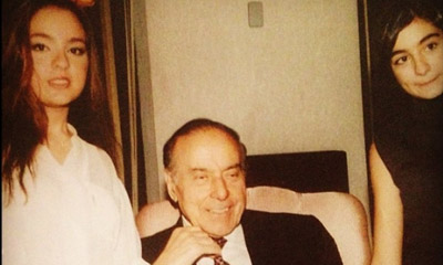 Leyla Aliyeva ve Arzu Aliyeva uşaqlıq şekilleri