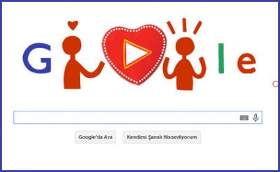 Google Sevgililer Günü özel dodle