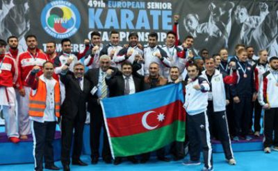 Azərbaycan karateçiləri Avropa çempionu oldu