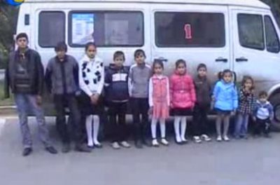Azerbaycanlı ailenin bir avtobus uşağı var