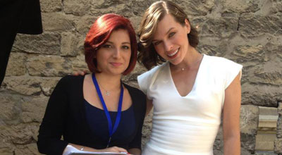 Milla Jovovich ANS kanalında