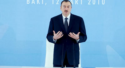 Şabran dairəvi yolunun açılışı olub