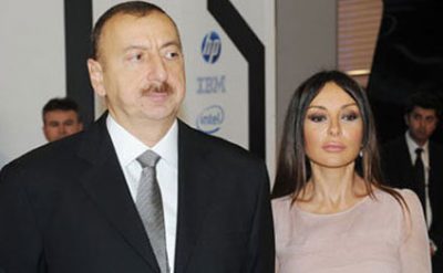 İlham Əliyev və Mehriban Əliyeva açılışda