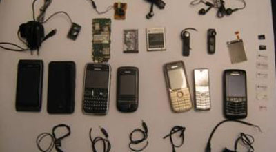 Gömrükde mobil telefonlar müsadire olundu