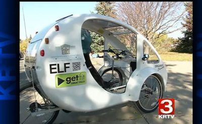 Bu da yeni velomobil