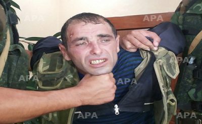 General ermeni diversantı sorğuya çekdi