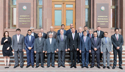 Prezident müsəlman ölkələri səfirlərini qəbul etdi