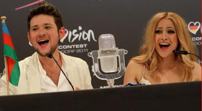 Prezident və xanımı “Eurovision-2011” qaliblərini qəbul edib