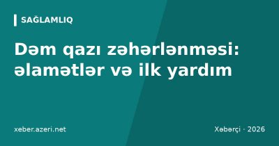 Dəm qazı zəhərlənməsi: əlamətlər, ilk yardım və qorunma