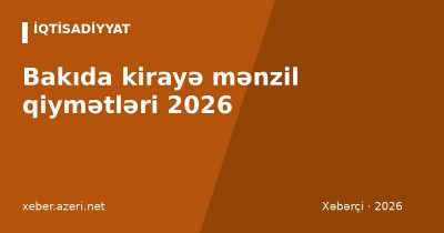 Bakıda kirayə mənzil qiymətləri 2026: rayonlar üzrə orta qiymətlər və müqavilə qaydaları