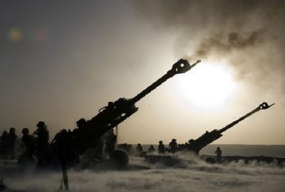 Esgerlerimiz topla ermenilerin kazarmasını vurub, itkileri var