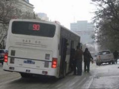 Bu gün Bakıda avtobuslar qısaldılmış qrafiklə işləyəcək