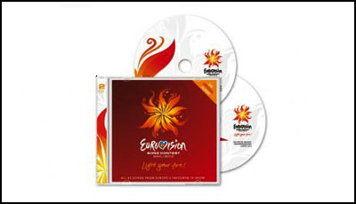 Eurovision 2012 mahnılarının disklərini əldə etmək mümkündür