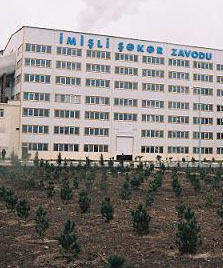 İmişli Şəkər Zavodunda yanğın.
