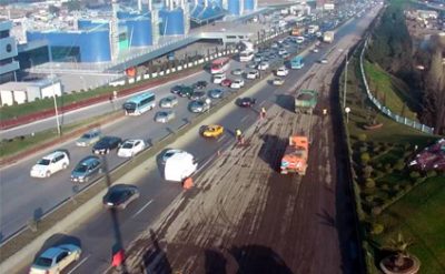 Bakı Sumqayıt yolu bağlanıb