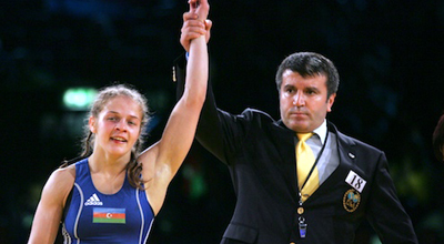 Yığmamızın üzvü Mariya Stadnik tək qayıtmadı
