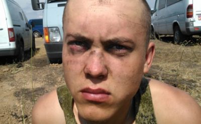 Ukrayna rus desantlar tutulub