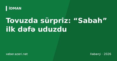 “Turan Tovuz” “Sabah”ın uduzmazlıq seriyasını qırdı: Santos dubl etdi
