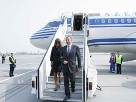 Prezident İlham Əliyevin Rusiyaya işgüzar səfəri başa çatıb